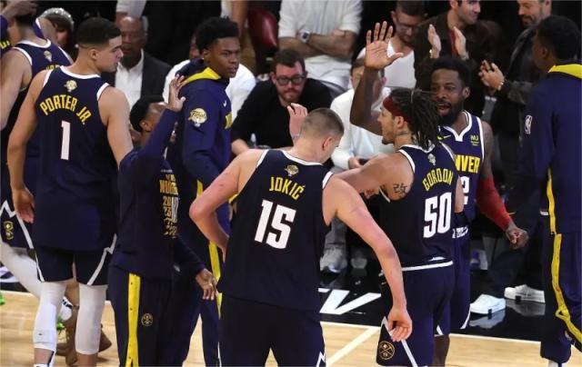 开云网站-3比1拿到赛点！全面压制热火 掘金夺冠已没有悬念