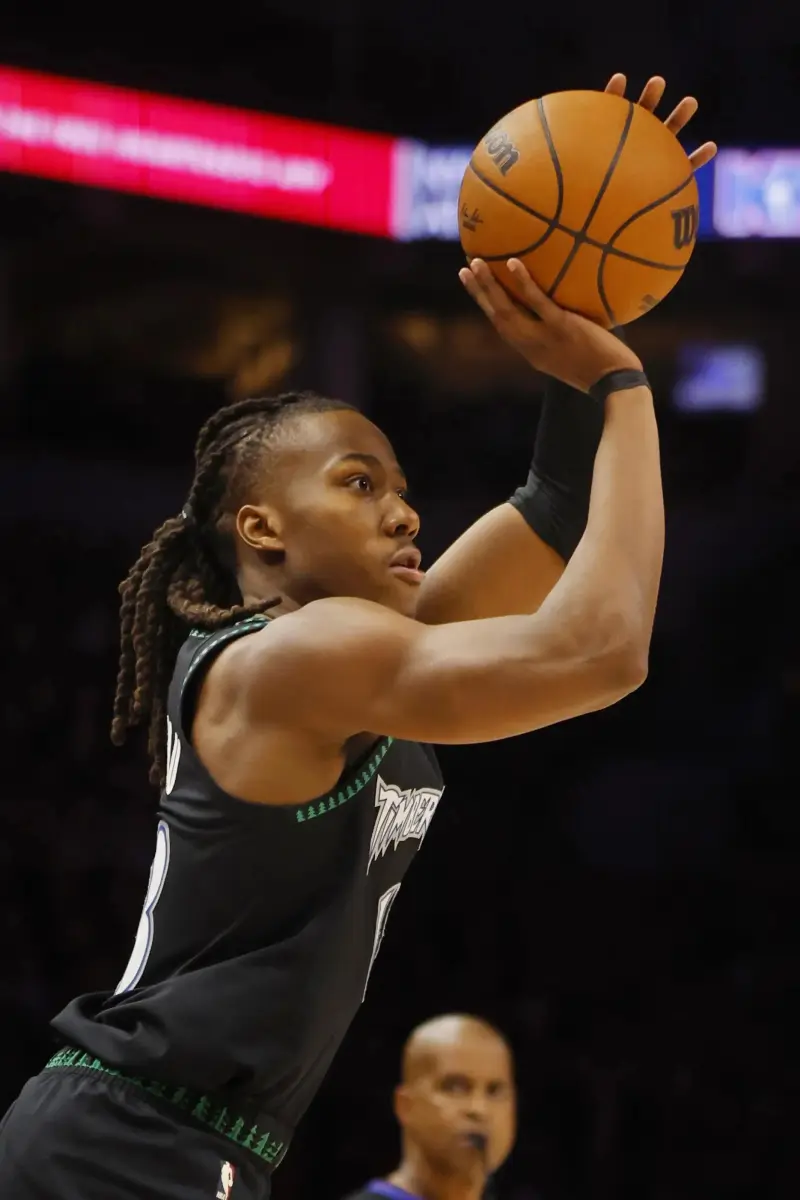 开云线上入口-多森姆势不可挡，戈贝尔一柱擎天，森林狼赢得尊重