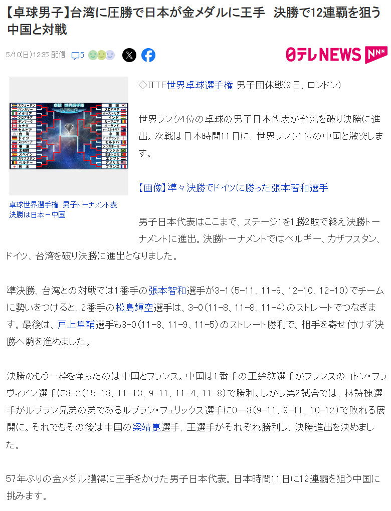 开云下载-松岛赛后留下观摩王楚钦训练！与中泽锐商量战术 日媒盼创新历史